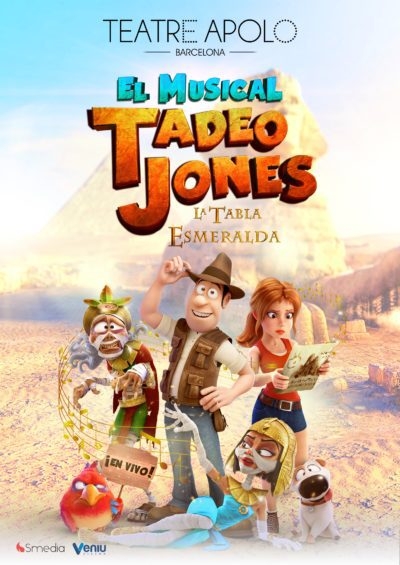 Tadeo Jones. La tabla esmeralda. El musical