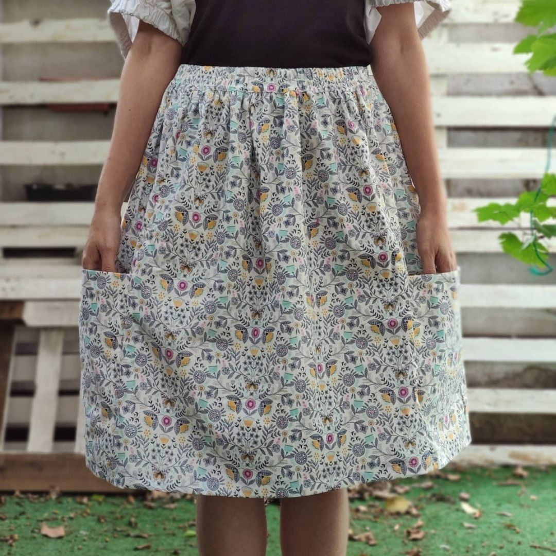 FES LA TEVA PRIMERA PE�A... UNA FALDILLA