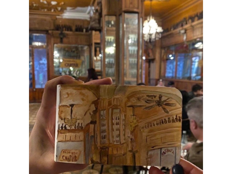 AQUAREL·LA AL CARRER