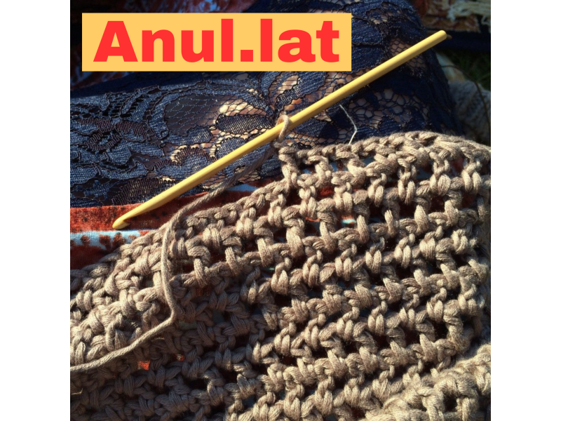 DESCUBRE EL MUNDO DE LA AGUJA DE GANCHO... CON UNA CHAQUETA TEJIDA