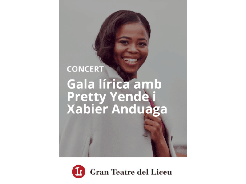 Gala lírica amb Pretty Yende i Xabier Anduaga