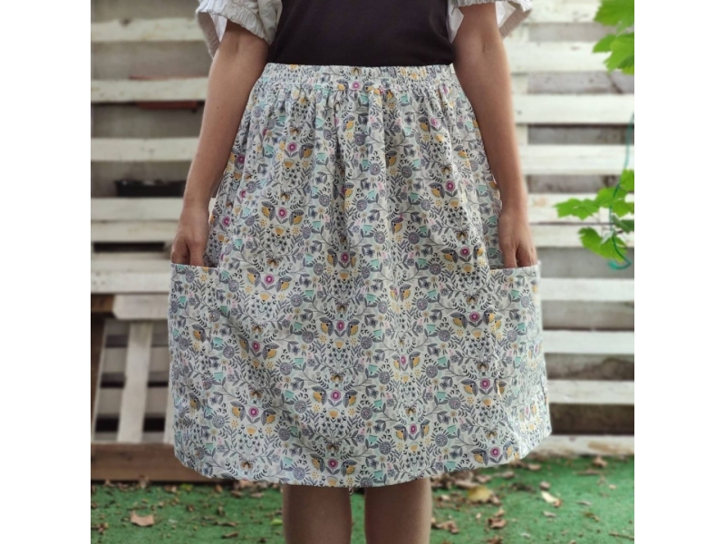 FES LA TEVA PRIMERA PEÇA... UNA FALDILLA